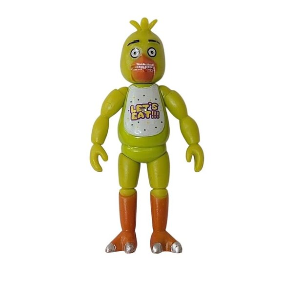 Chica Five Nights At Freddys Yellow PVC Action Figure 6" FNAF Led light - Picture 1 of 7